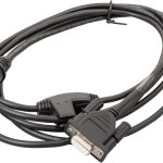 Honeywell kabel, RS-232, sort