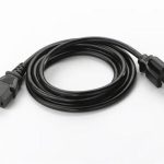 Zebra power cord, C13, US